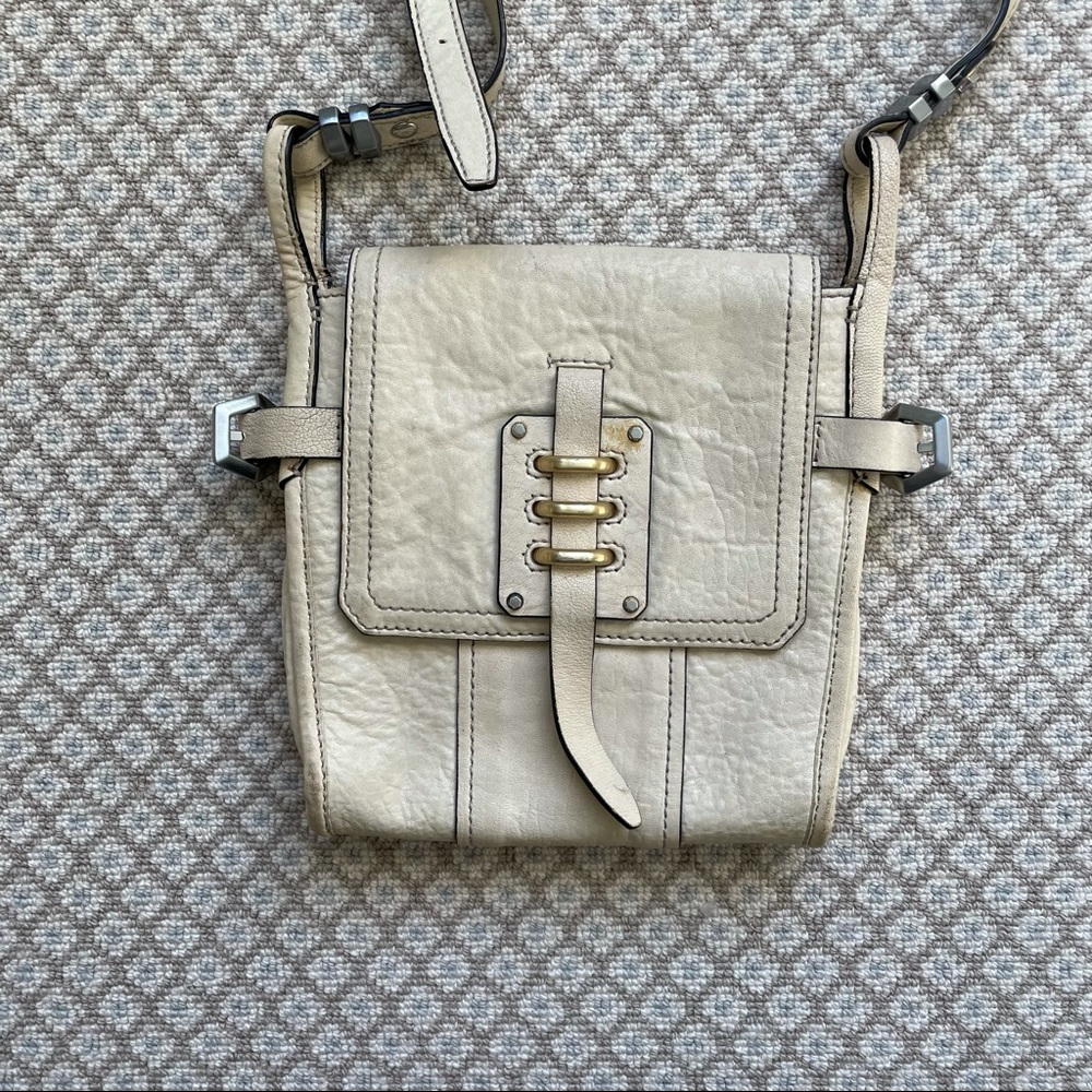 OR YANY genuine leather crossbody purse